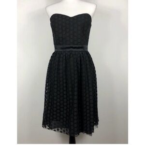White House Black Market polka dot tulle dress